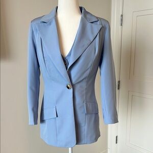 Women's Sky Blue 3-Piece Suit